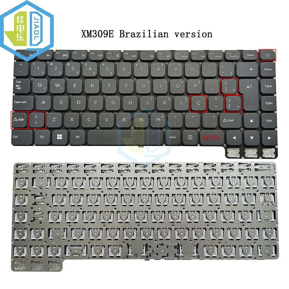 New BR Brazil Brazilian laptop keyboard for POSITIVO VISION C14 XM309E