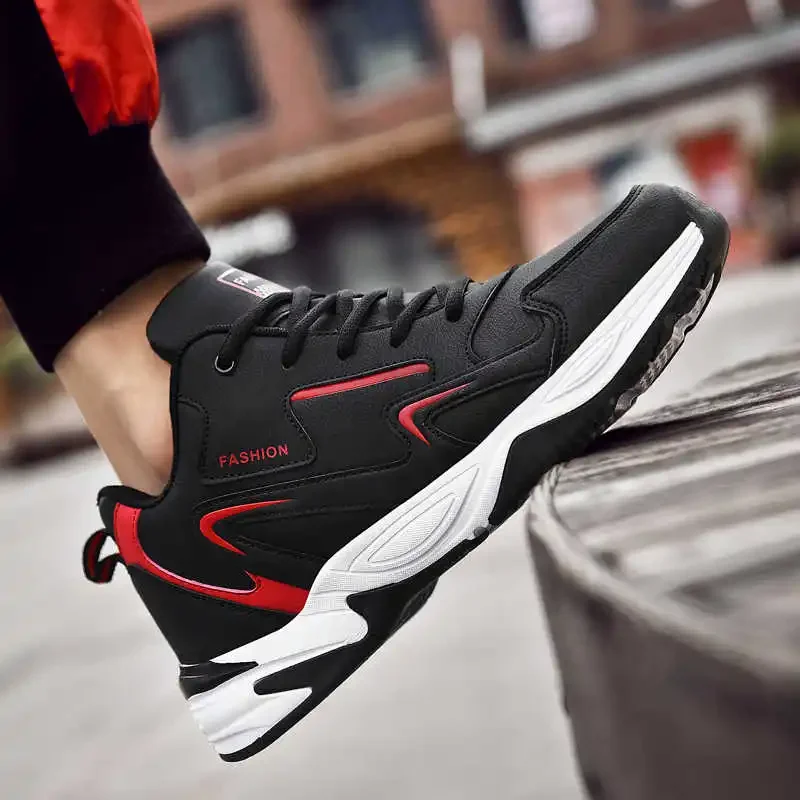 Non-slip Sole 44 Black Sports Shoes Casual Sneakers Sport Men Basketball Player High-tech 2025summer Skor Novelty Stylish