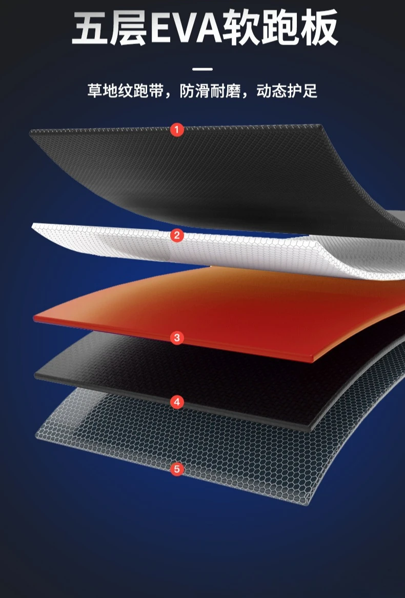 جهاز سير كهربائي صغير للمنزل عبر الحدود قابل للطي، معدات لياقة بدنية صغيرة صامتة