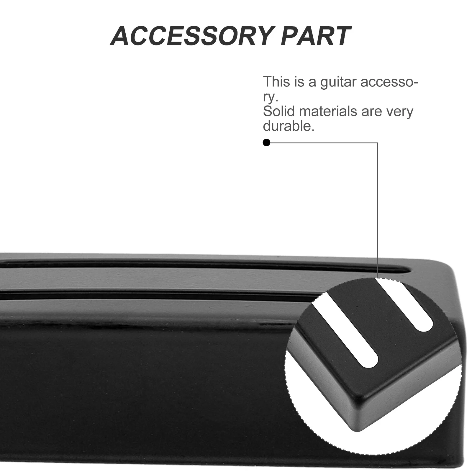 

Guitar Humbucker Pickup Cover Brass Sturdy Texture Nice Treatment Anti Stain Noise Reduction Practical Design Pickup Protector