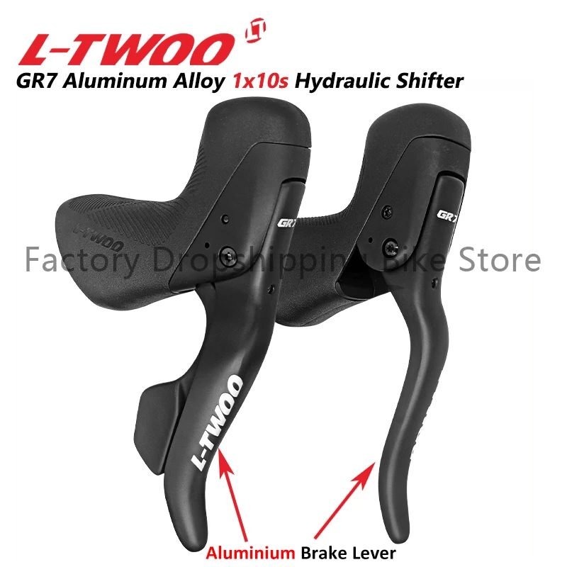 Ltwoo GRT/GR9/GR7 Hydraulic Bicycle Disc Brake Shifter Levers 1x12/1x11/1x10 Speed Carbon Fibre Switch For Gravel Road Bike