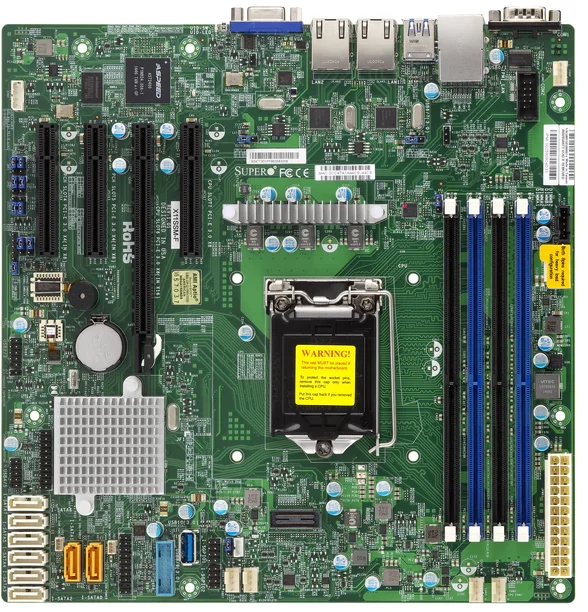 

Подходит для основной платы Ultra Micro X11SSM-F LGA 1151/Intel C236/DDR 4/SATA 3, для серверов
