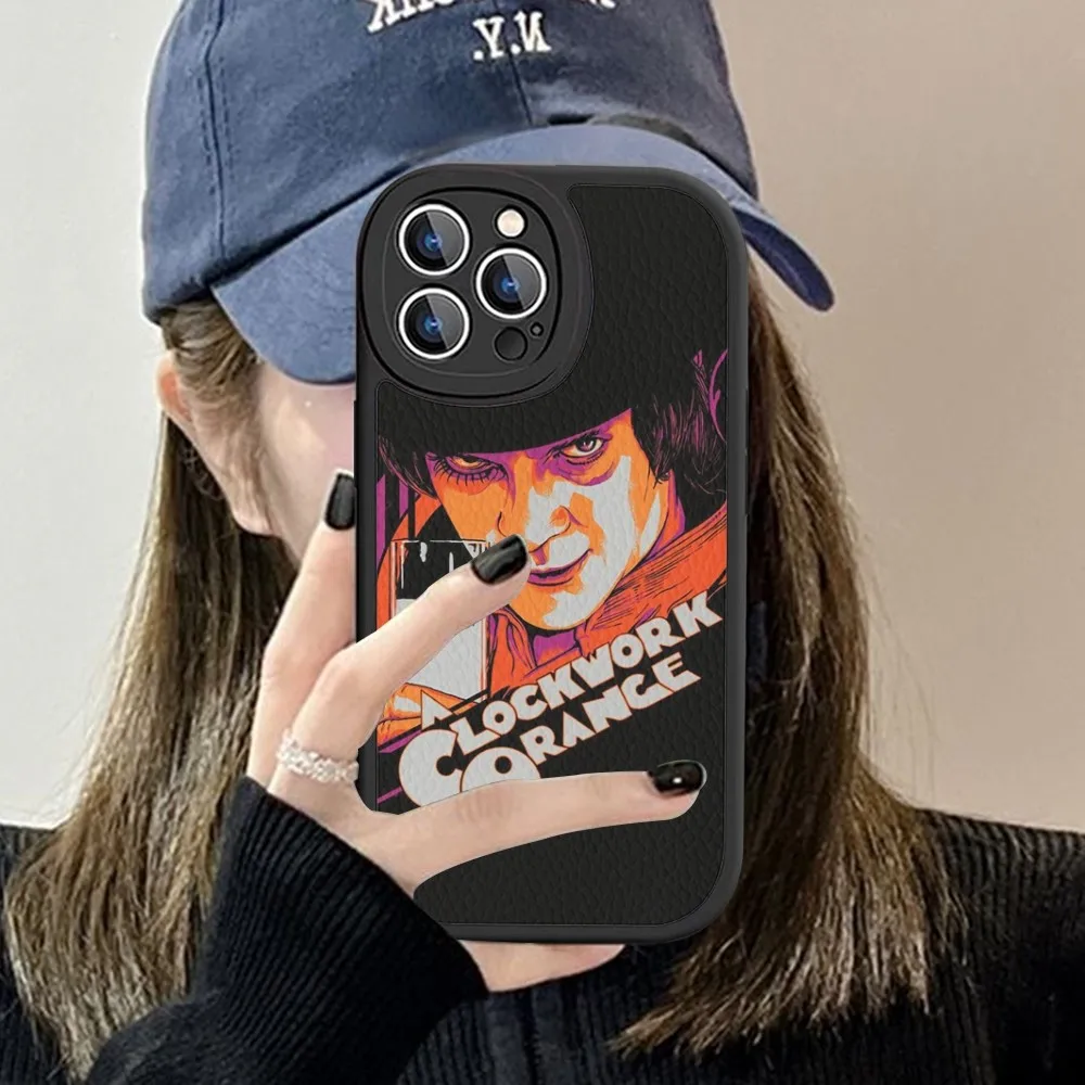 A Clockwork Orange Phone Case Hard Leather For iPhone 14 13 12 Mini 11 14 Pro Max Xs X Xr 7 8 Plus Fundas image 3