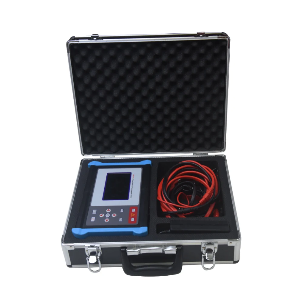 

Удобный тестер сопротивления постоянного тока, 10 А, измеритель сопротивления обмотки, трансформатор, 600 Вт, омметр, тестер сопротивления постоянного тока, миллиомметр