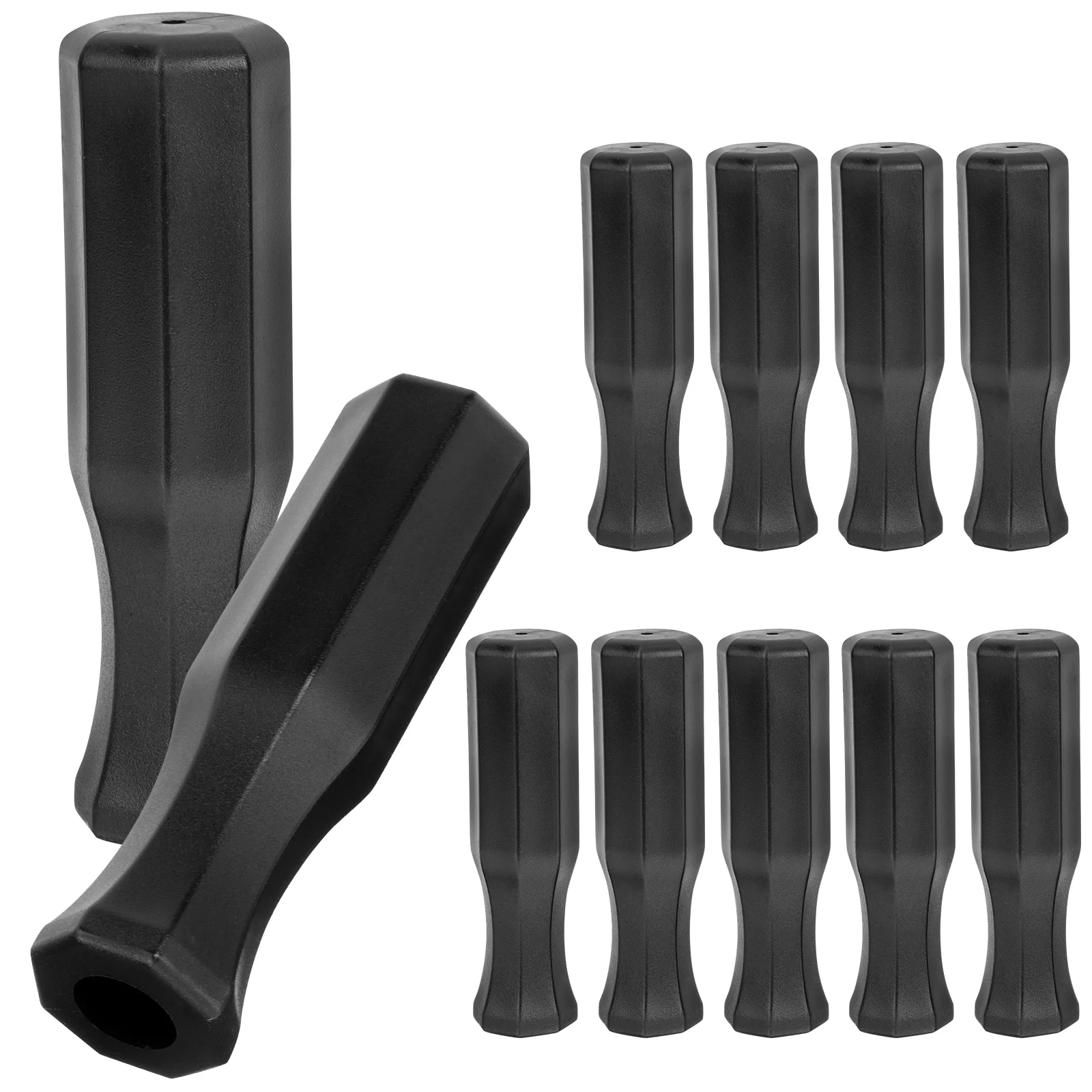 10Pcs Ergonomic Foosball Handles Compact Replacement Professional Grip Durable Plastic Foosball Handle Table Soccer Handles