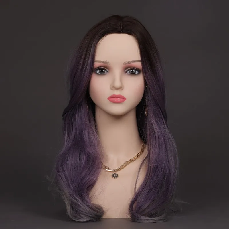 Mannequin Head With Makeup For Wigs Jewelry Display Pink Makeup Glam Mannequin Head Female Hair Mannequin Head Without Shoulder