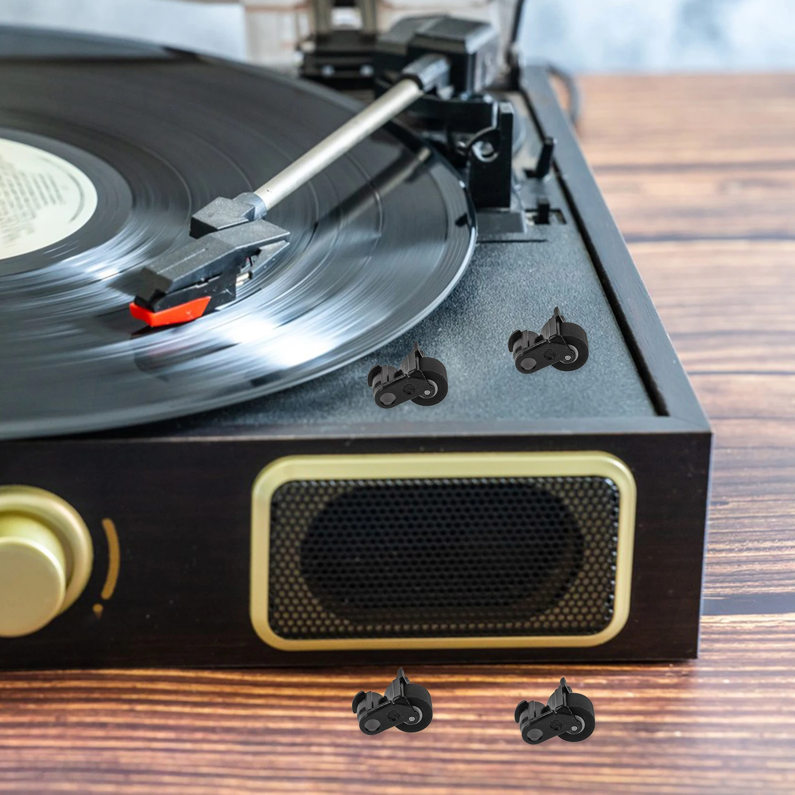 

4pcs Recorder Movement Accessories Cassette Deck Pinch Roller Tape Machine Repair Maintenance Small Wheels Drive For Radio