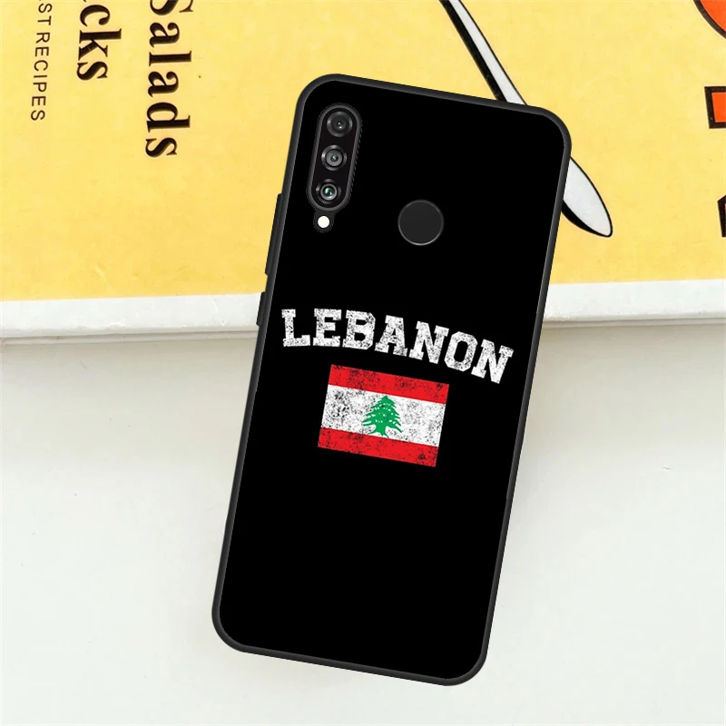 Lebanese Lebanon Flag Case For Huawei P30 P20 P40 Lite Nova 11 Pro 9 10 SE 5T 3i 7i 11i Y60 Y70 Y90 Y61 Y91 Cover