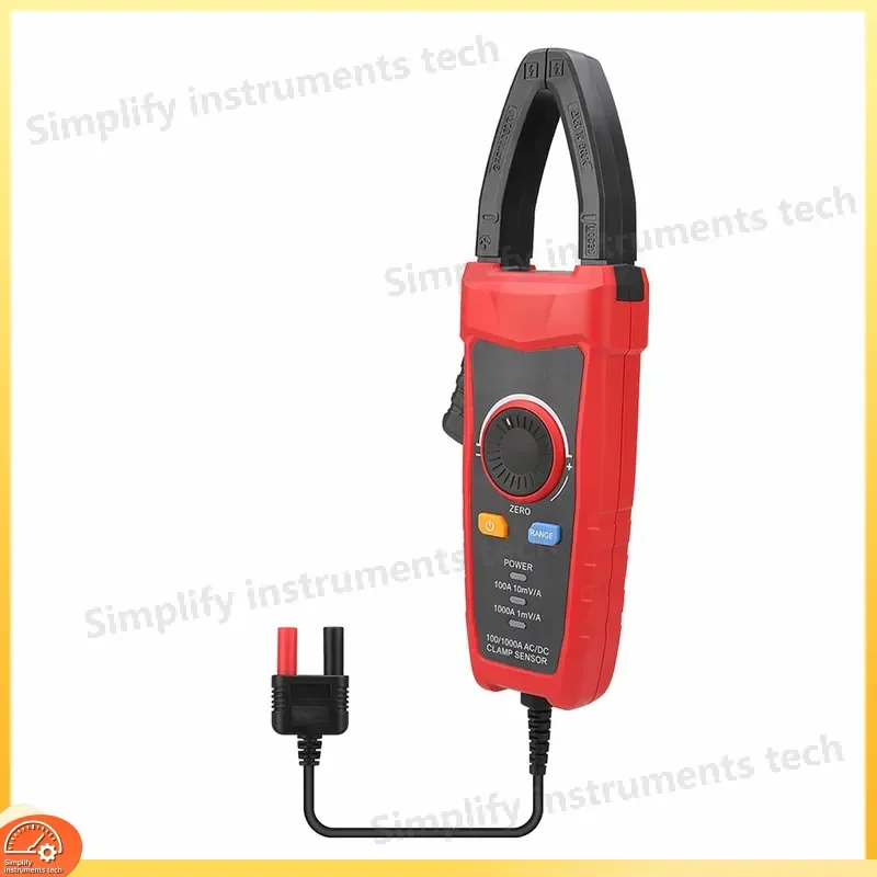 Ulide Industrial UT-CS07 AC DC Current Sensor 1000A Digital Clamp Meter Large Aperture Clamp Ammeter for Electrical Testing