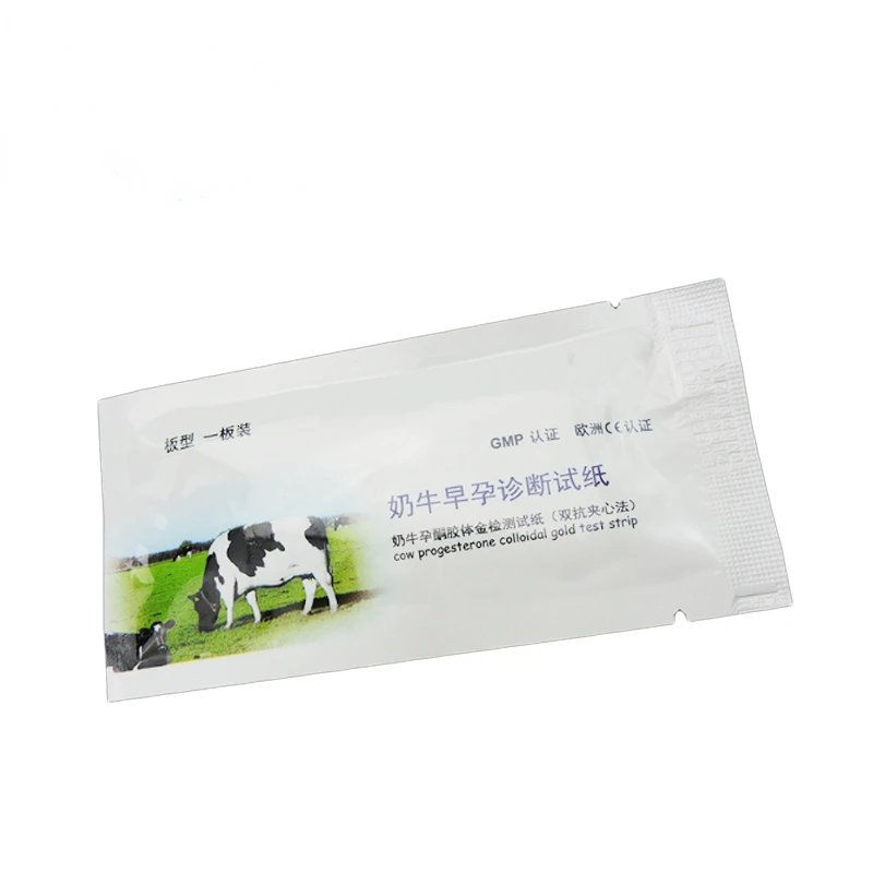 Hc-R062B Early Cow Pregnancy Test Kit Two Red Lineshow For Cattle