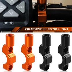 For 790 890 Adventure R S 790 DUKE 890 DUKE R 2018-2024 Handlebar Master Cylinder Mirror Adapter Mount Holders Bracket Clamp