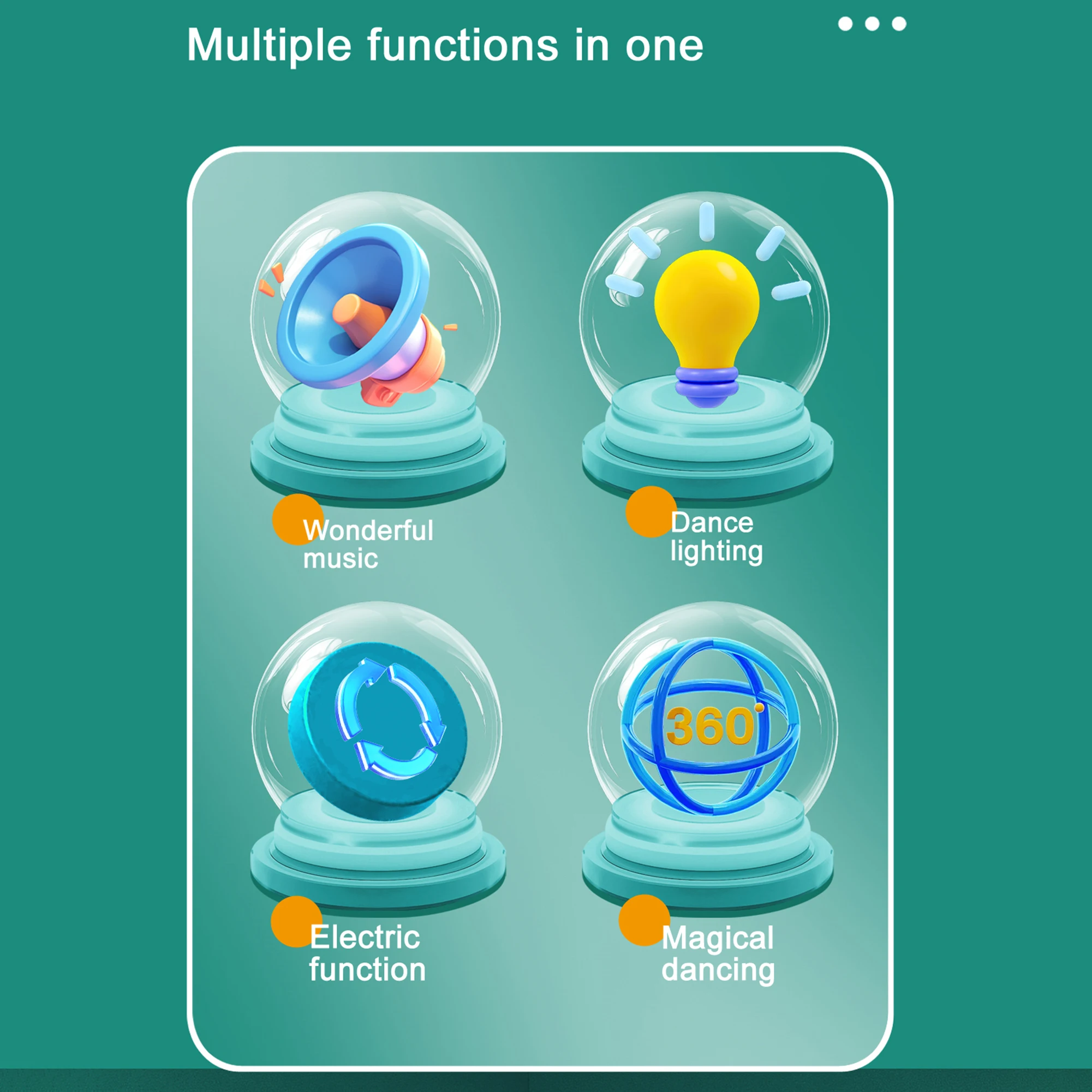 Interactive Dancing Jellyfish Toy Electric Moving & Music Playing Jellyfish Toy for Toddlers Kids Boys and Girls