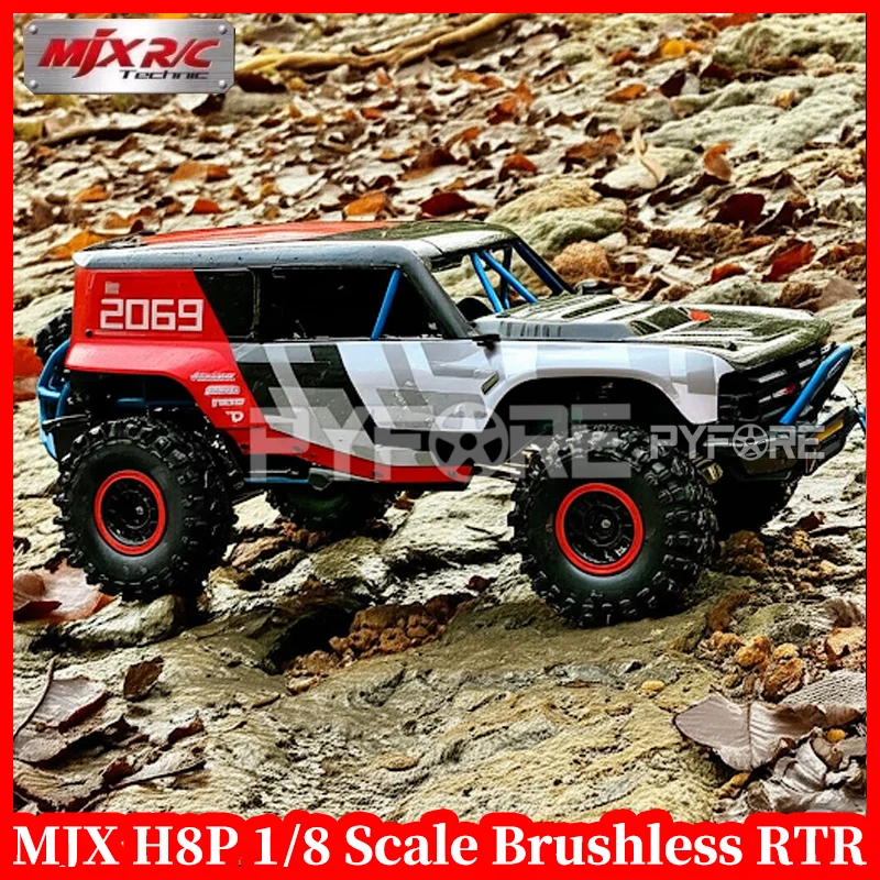 

MJX H8P 1/8 Brushless RC Buggy – 3S RTR Electric Monster Off-Road Car, 2.4GHz Remote Control Vehicle for Kids & Adults