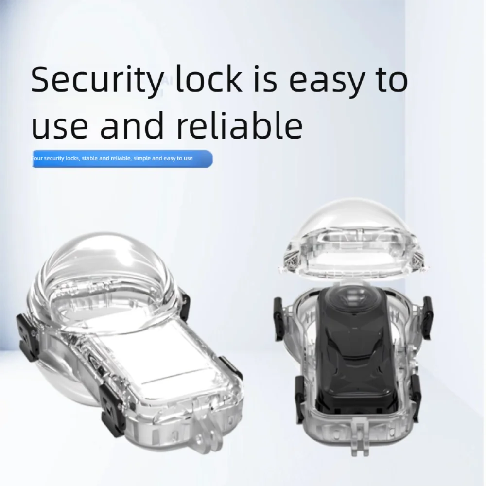 

Full Stealth Dive Case for Insta360 X5 60 Meters Camera Waterproof Protective Case