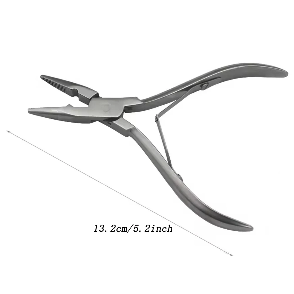 1pc Professional Hair Extension Plier Weft Application Pliers Micro Link Beads Closer Plier Hair Extensions