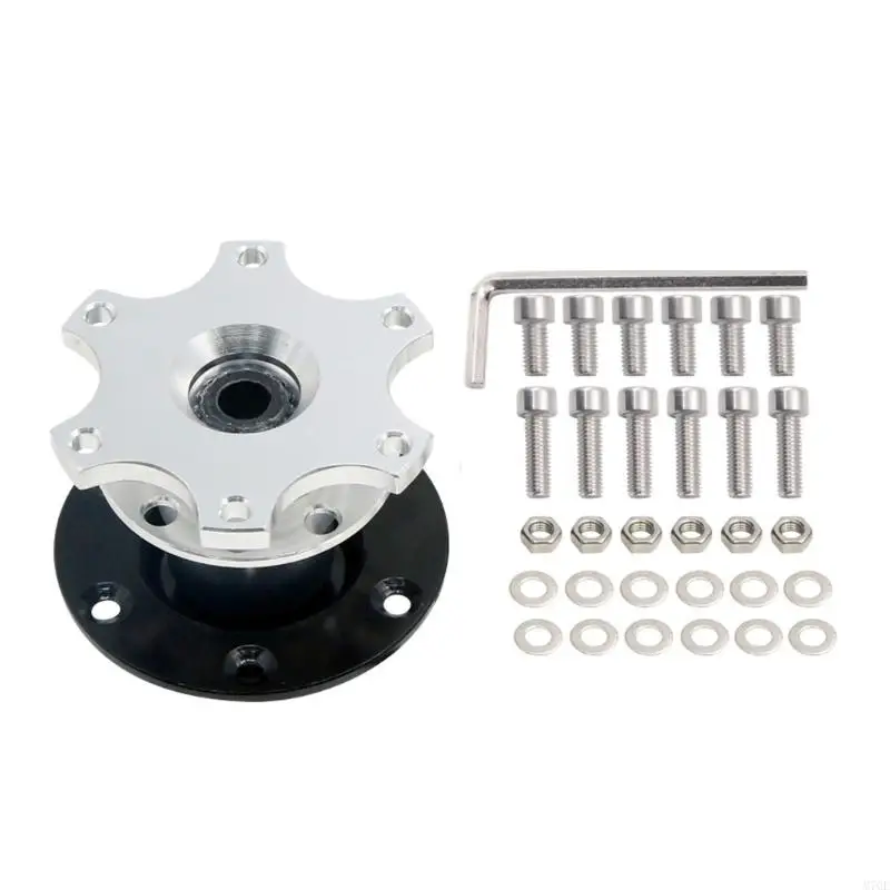M76E Schnelle Installation Racing Lenkradadapter Schnellspanner-Kit für professionelle und Hobbyfahrer täglichen Fahrbetrieb – Detail 5