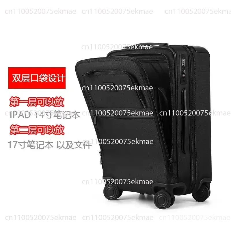 20-inch Suitcase, Expandable Trolley, Oxford Canvas Travel Case