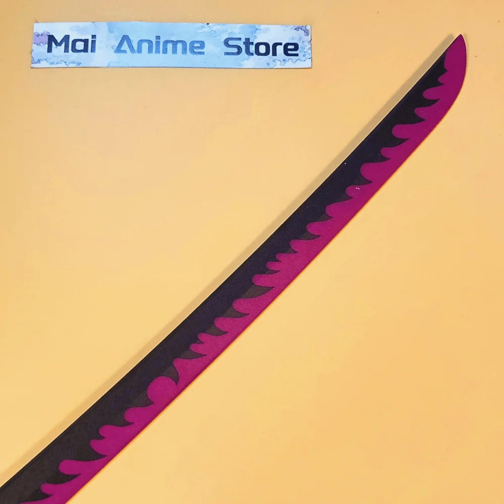 40 بوصة كاتانا الدعامة الحقيقية كامل الحجم الساموراي عمل تمثال أنيمي الحجم الحقيقي اليابانية كاتانا بليد السيف تأثيري لعبة غير حادة هدية #6