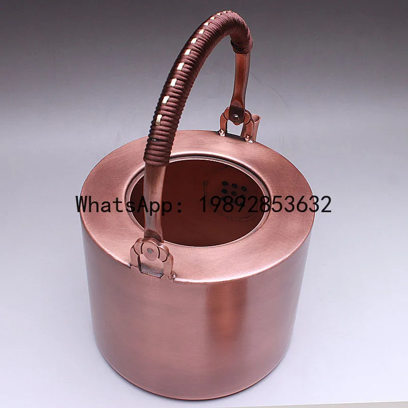 

PYJ large-capacity plain surface copper copper pot thickened household kettle