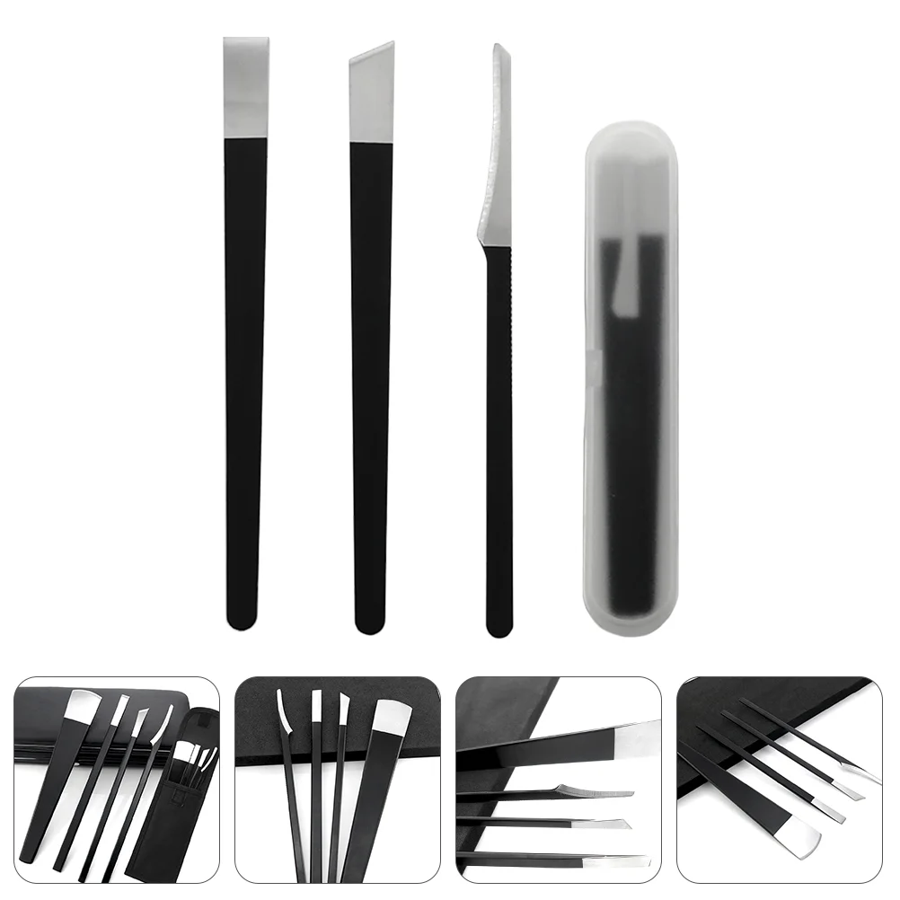 

4 Pcs Pedicure Tool Set Nail Accessories Tools for Feet Supplies Trimmers Household Nippers Manicure Foot