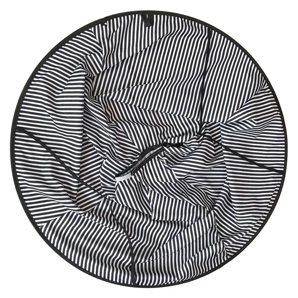 

Складной мягкий тканевый фартук для стрижки волос для взрослых, аксессуар для парикмахерских и барбершопов, уловитель волос для стрижки