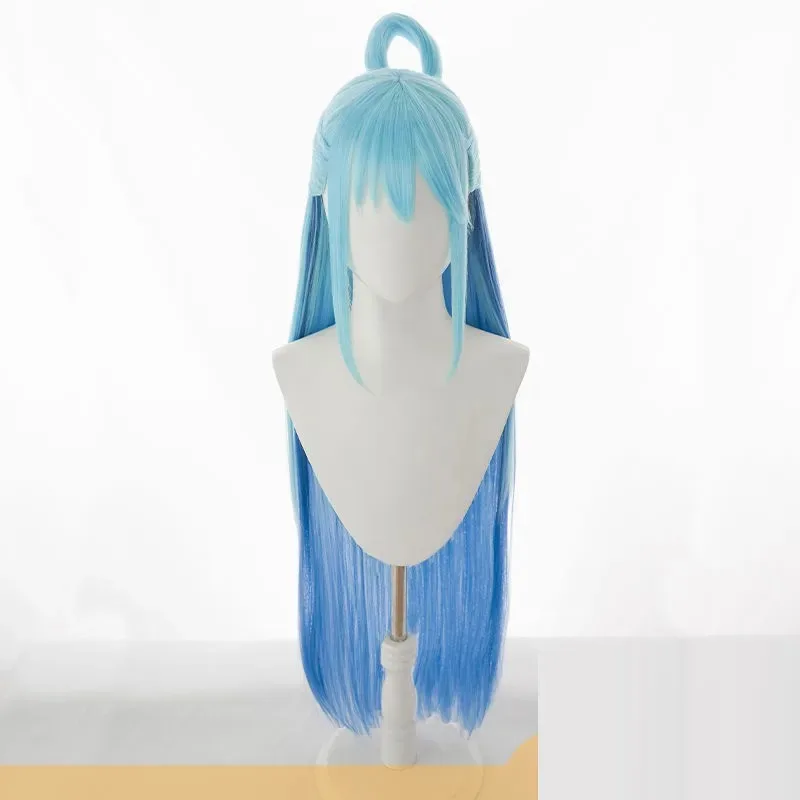 2025 yiyi أنيمي كونوسوبا نعمة الله على هذا العالم الرائع تأثيري أكوا زي موحد معطف تنورة شعر مستعار مجموعة الزي الطرف ل