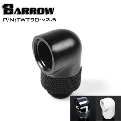 Barrow TWT90-v2.5, accesorio giratorio de 90 grados, rosca G1/4, gran oferta de temporada, uno de los accesorios de refrigeración por agua más prácticos