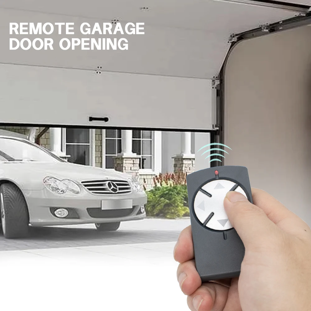POWERTECH PR2 PR4 PR1 Garage Door Remote 433MHz Rolling Code Command Handheld Transmitter Automatic Door Sliding Gate Controller