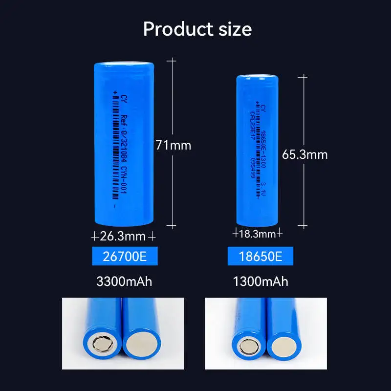 26700 sodium-ion battery 3.1V 3300 mAh 3.3 ah 3000 times cycles sodium battery sodium ion battery - 10 PCS per Pack