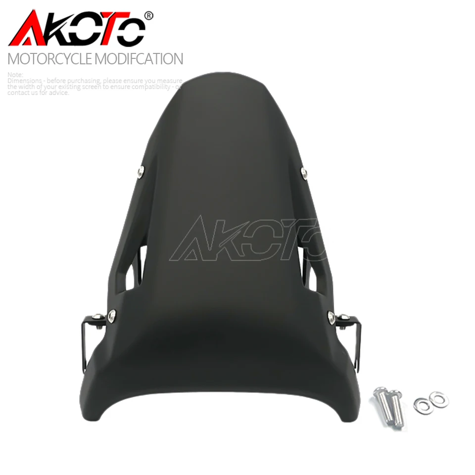 2025 NEW COLORS Matte Black For QJMOTOR SRV600 SRV 600 Flash 600 V4 Motorcycle Windshield Windscreen Baffle Wind Deflectors