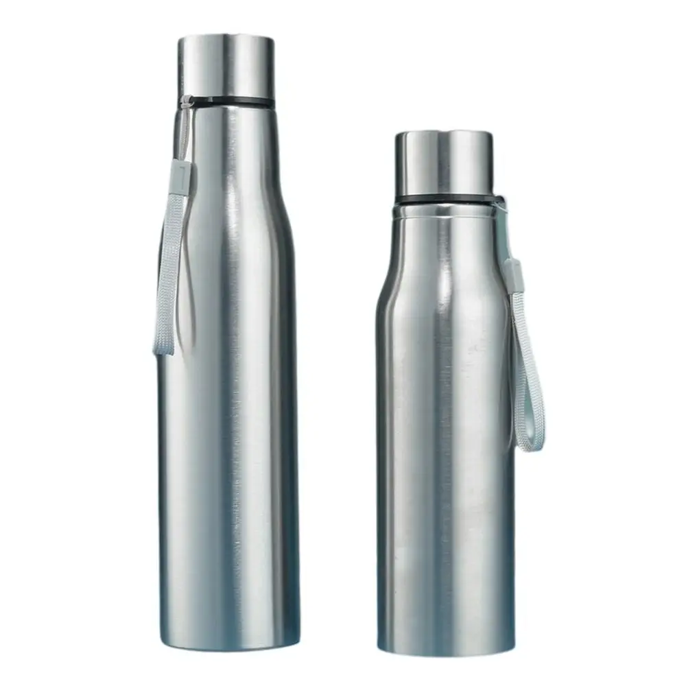 500 مللي/750 مللي/1000 مللي زجاجة ماء الفولاذ المقاوم للصدأ مانعة للتسرب كوب ماء بارد طبقة واحدة قارورة درينكوير لرياضة ركوب الدراجات #2