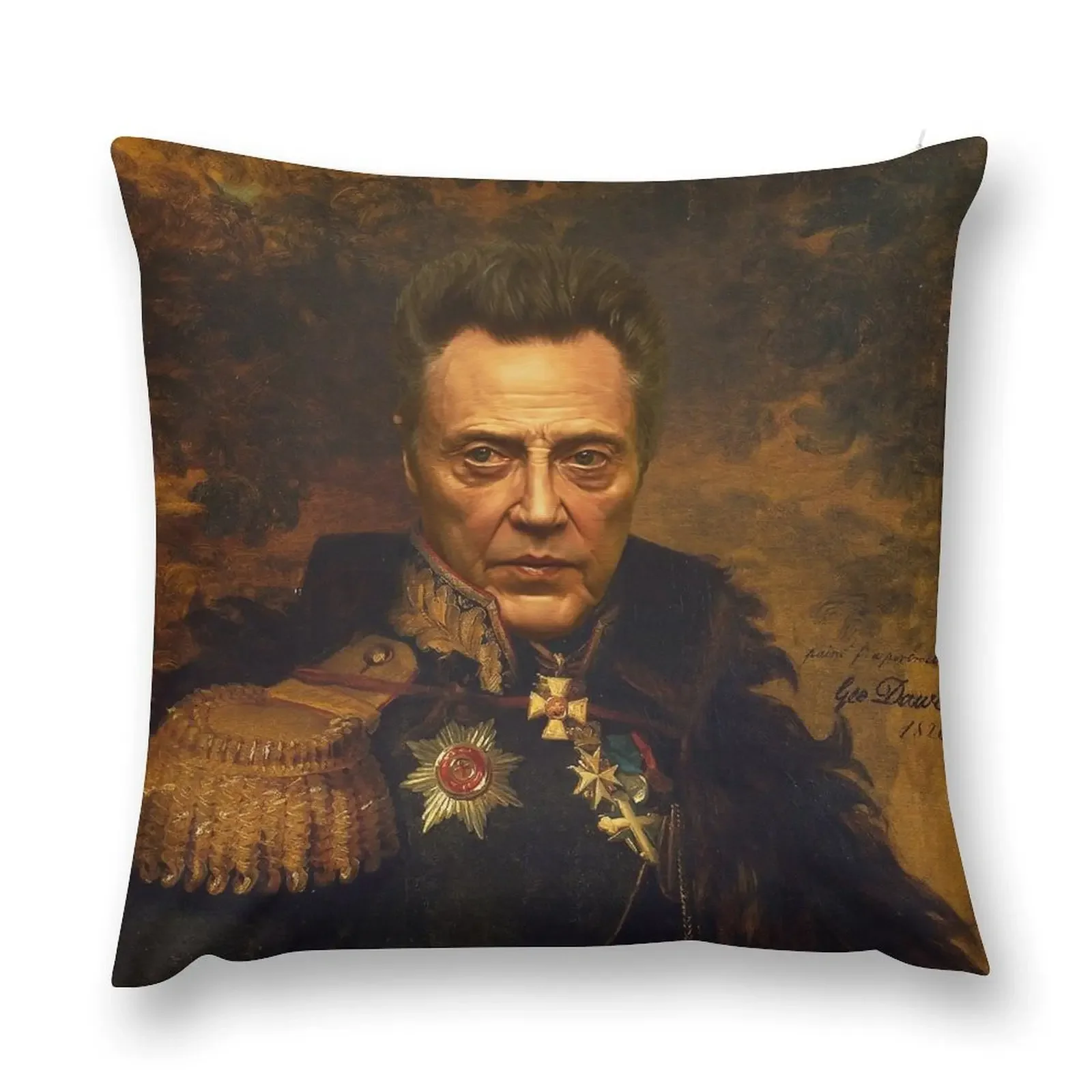 

Christopher Walken - replaceface Throw Pillow Cushion Cover For Sofa Rectangular Cushion Cover pillow