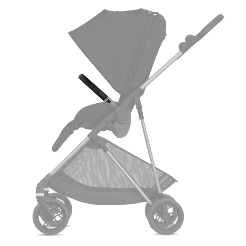 Barra de para-choque de buggy, para cybex melio 2/3/carbono/pro, apoio de braço, cerca de segurança, corrimão pushchai, acessórios para crianças