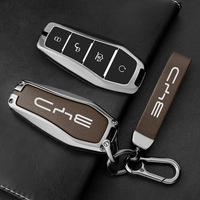 Zinc Alloy Key Cover Case for BYD Han / Dolphin / Song Plus DMI / Tang / Song Pro/ Qin / Yuan / Chaser 05 (2024) - Key Fob Shell