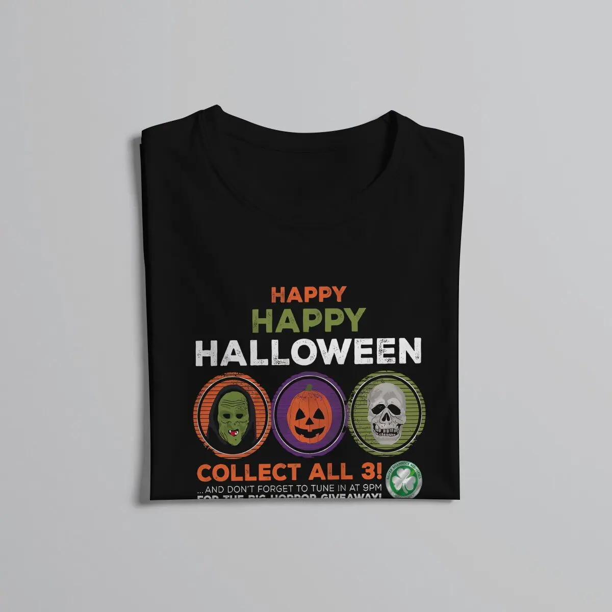 Scary Horror Lover Men's TShirt Happy Happy Halloween Fashion Polyester T Shirt Graphic Sweatshirts Hipster image 5