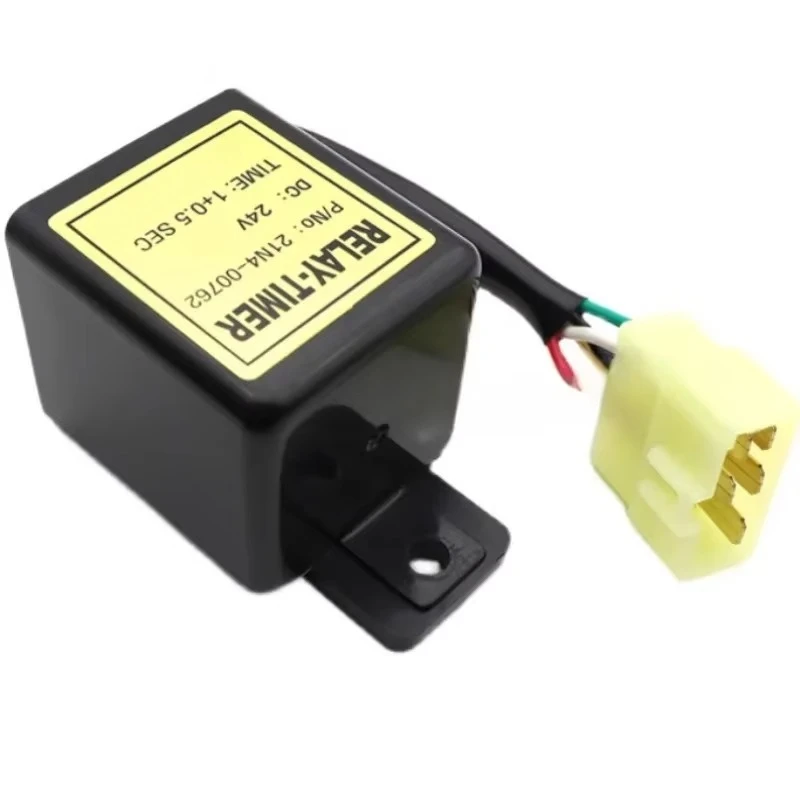 Brand New Excavator Parts 21N4-00762 Delay Shutdown Controller Time Relay for Hyundai Excavator 150 215 225 305 335-7-9