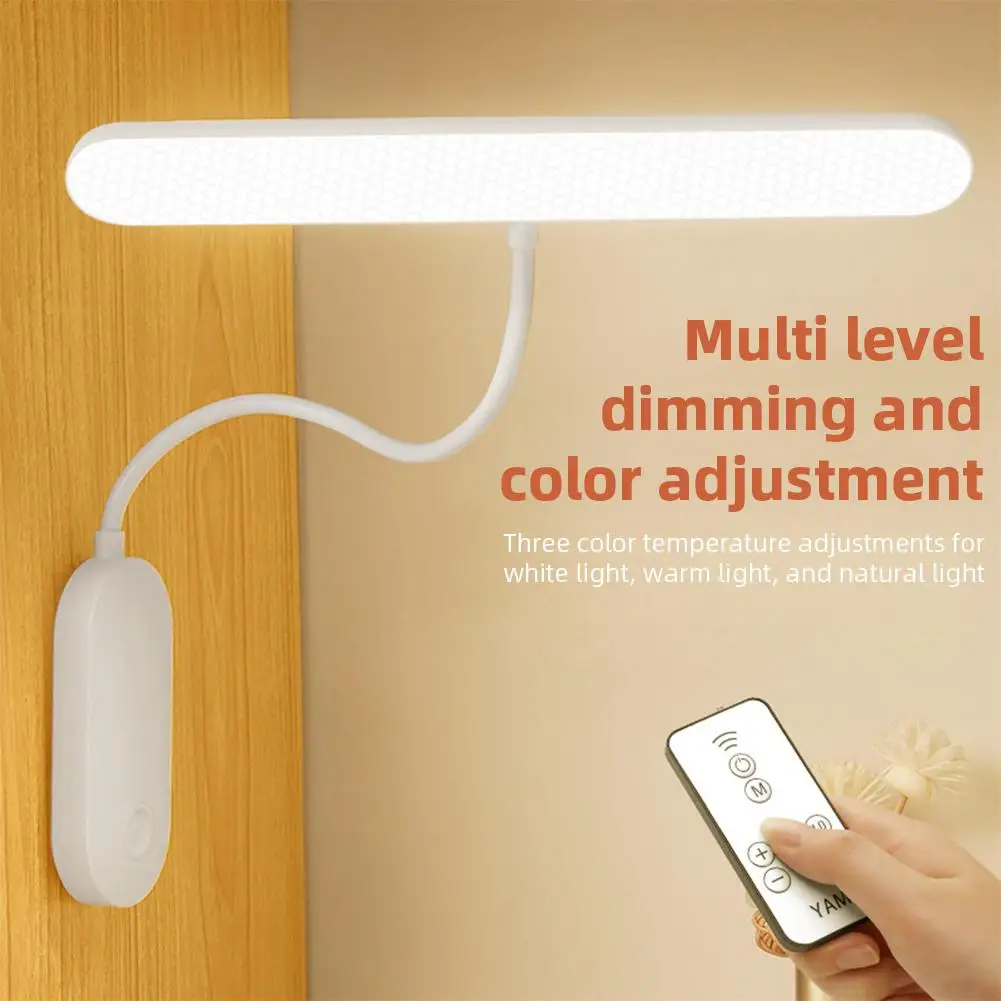 

2023 Portable LED Desk Lamp USB Reading Light 360 Degree Adjustable Dimmable Eye Caring Touch Foldable Table Lamp Reading Lamps