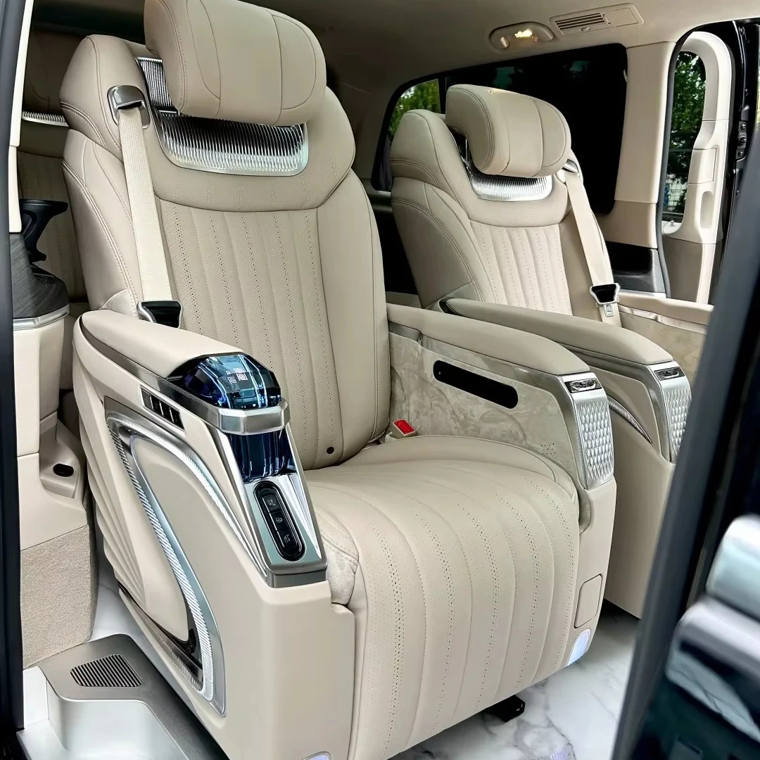 

Подходит для модификации Sprinter: роскошный комплект с электроприводом сидений, аксессуарами для салона, полный набор.