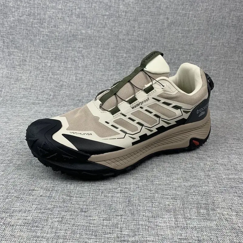 

2026 Mens Outdoor Walking Shoe Thick Soled Trekking Sneakers For Men Hard-Wearing Man Mountain Climbing Shoes