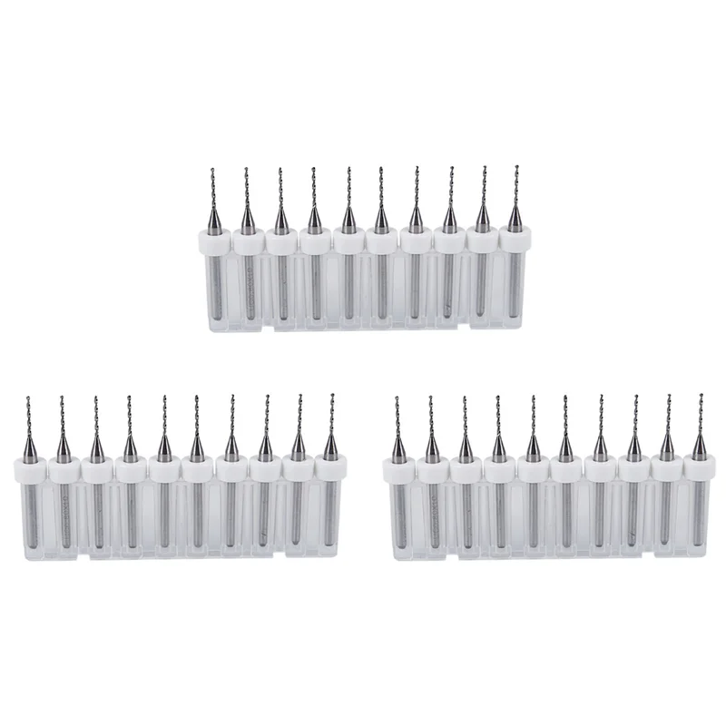 

WCS-30Pcs/Set 0,8 мм Высокое качество печатной платы карбидные мини-сверла инструмент