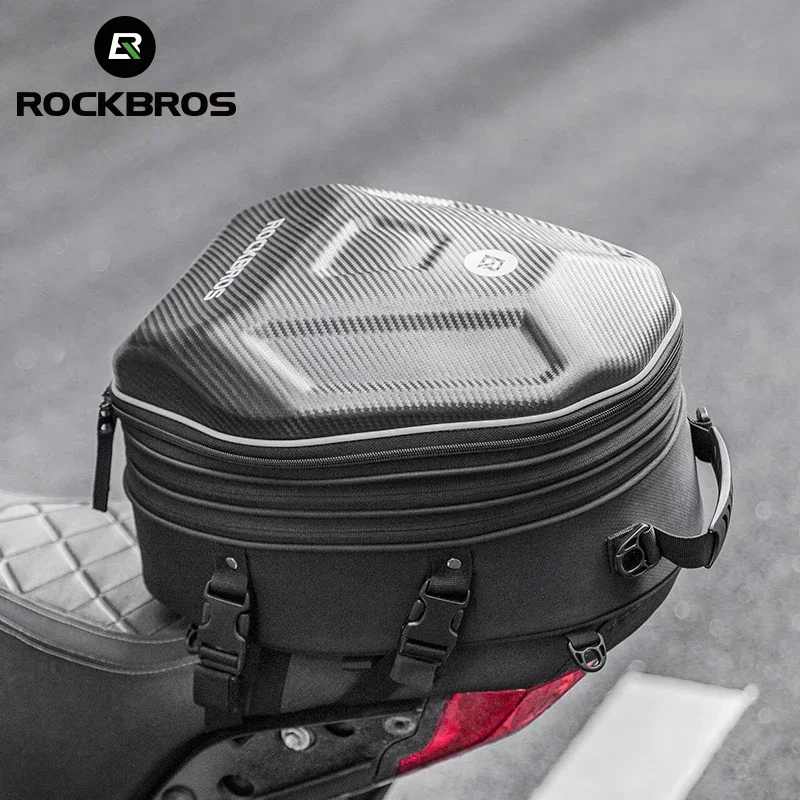 

ROCKBROS Motorcycle Bag Waterproof Motorcycle Helmet Bags High Capacity Rear Seat Backpack Motorcycle Travel Bag Accessories