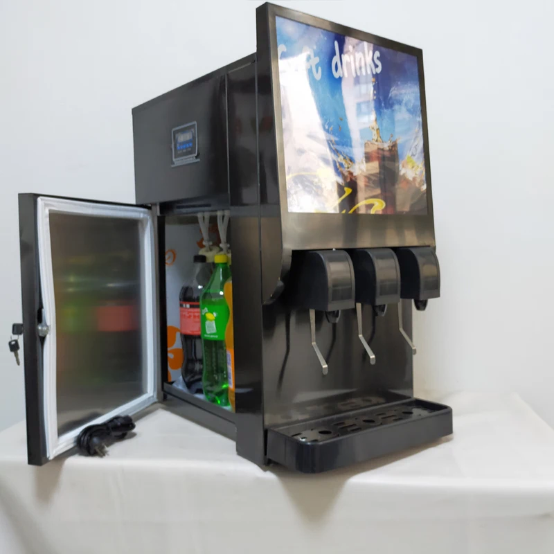 Favorite Automatic Cola Drink Machine Carbonated Drink Dispenser Cola Vending Machine