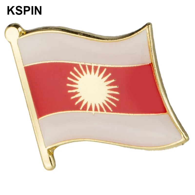 

Yezidis flag Flag Badge Flag Brooch National Flag Lapel Pin International Travel Pins