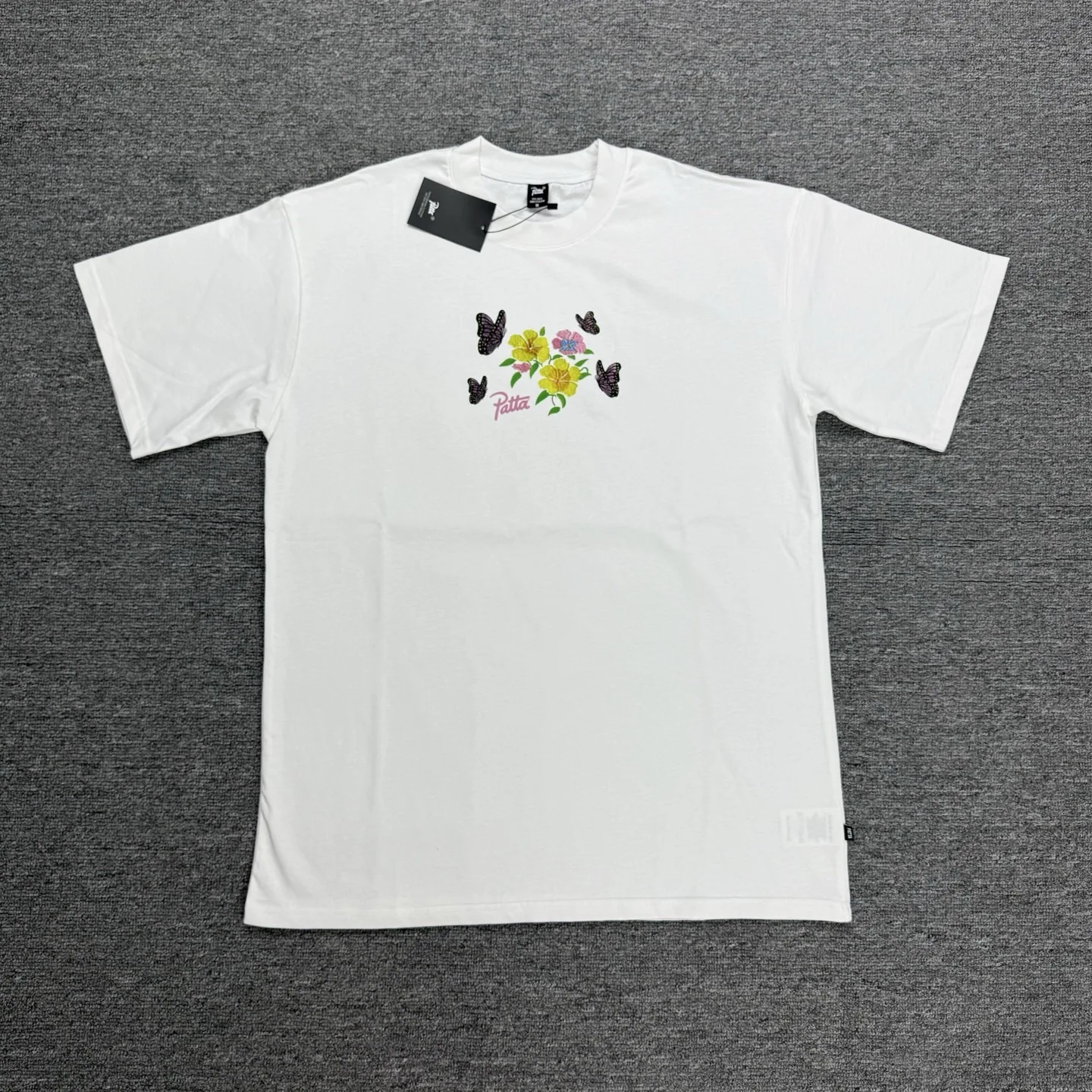 Patta Summer Trendy Retro Foreign Trade Lettering Graphic Casual Multi-purpose European Casual Fun Print Pattern Trend