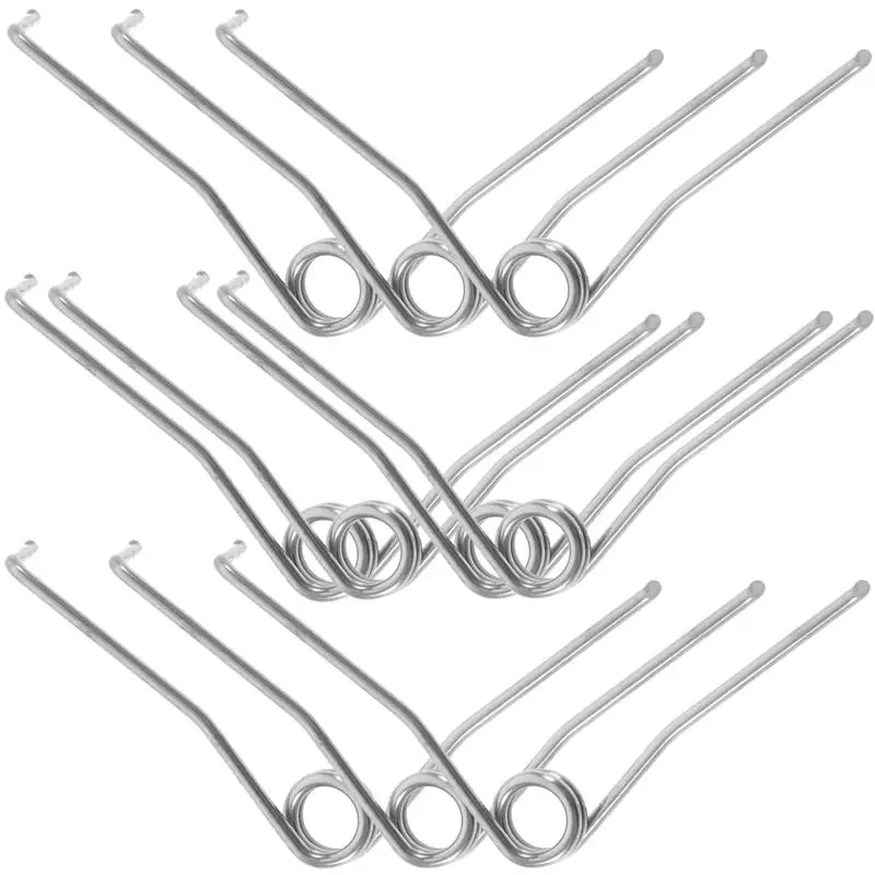 10Pcs Stainless Steel Springs Gardening Fruit Scissor Springs Replacement Pruners Springs Gardening Pruner Replacement