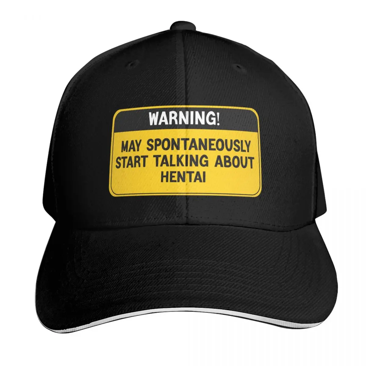 May Spontaneously Start Talking About Hentai Baseball Cap Hat Man Luxury Male hat Sunhat Men Luxury Brand Women's