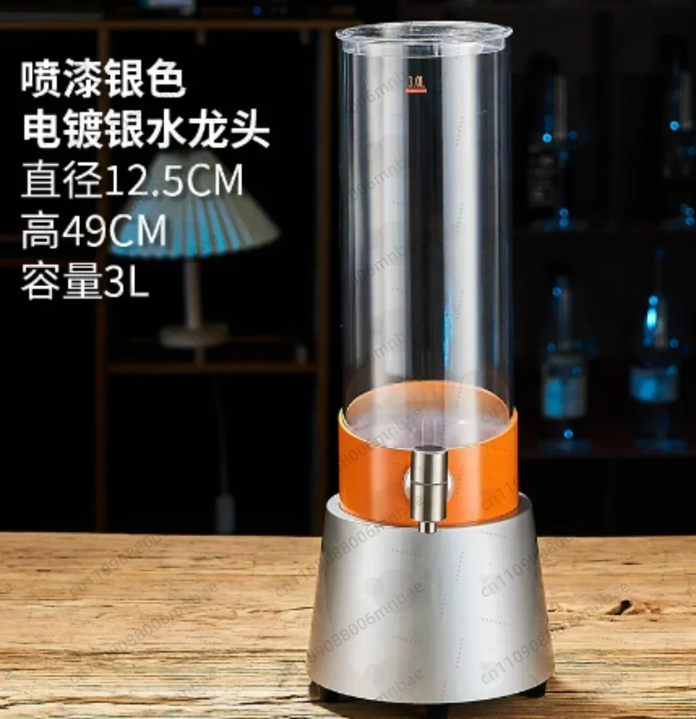 3L Luminous Charging Wine Cannon Beer Tower Bar KTV Draft Drink Dispenser Party Beverage Barrel
