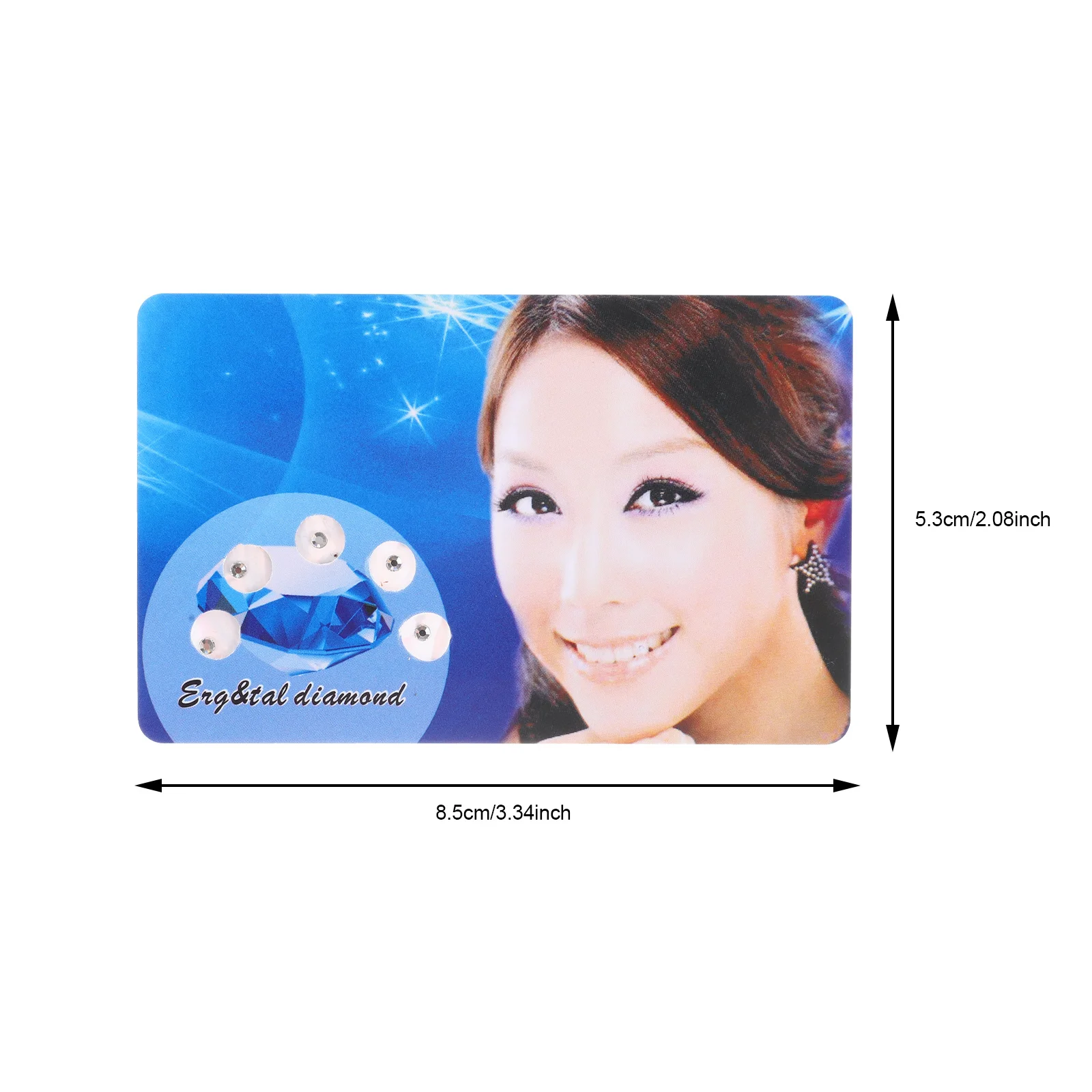 2 stks Kristal Tand Edelstenen Glanzende Tanden Sieraden Decor Elegante Tand Accessoires Kit Diy Tanden Diamanten Juweel Voor Mannen Vrouwen