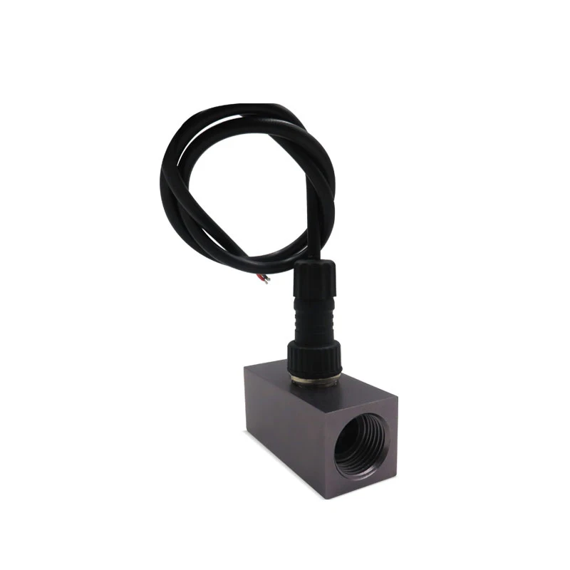 1/2" High Precision Water Flow Sensor 1.75Mpa Turbine Flowmeter Internal DC5~15V Thread Hall Sensor