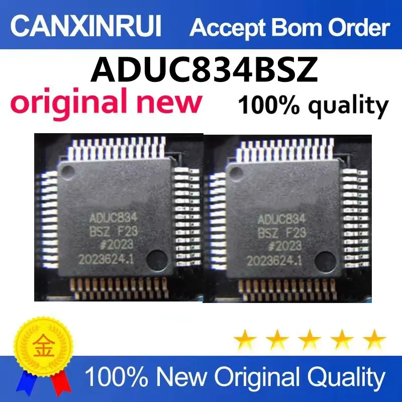ADUC834BSZ ADUC834BS chip guaranteed quality, one lot starts bidding.